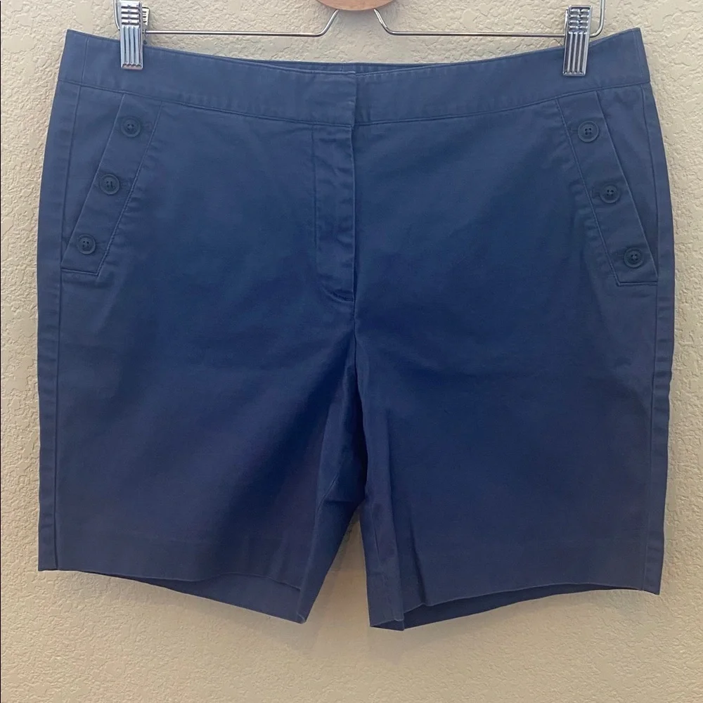 Talbots Dark Blue Women's Bermudas. Size 10.